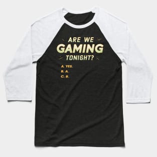 Funny Gaming Video Games Lover Men Boys Gamer Baseball T-Shirt